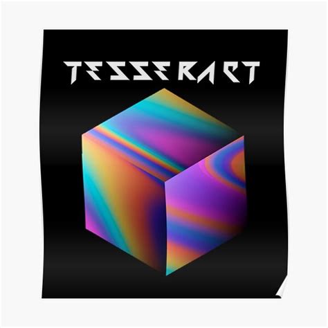 Tesseract Poster For Sale By Artwistooo Redbubble