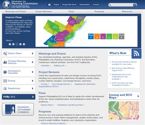 City Planning Commission Launches New Website Includes New Features To