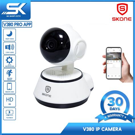 COD Yi V380 Q6 1080P IP Cam 360 Degree 3D Panoramic WiFi CCTV Camera IP