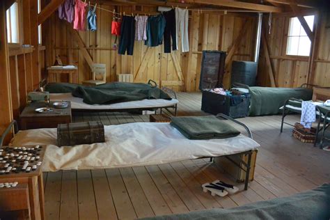 The Barracks Exhibit at Manzanar (U.S. National Park Service)