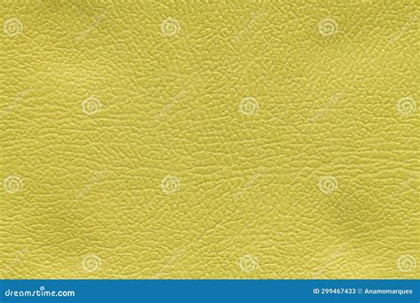 Closeup Detail On Yellow Leather Texture Background Stock Image Image