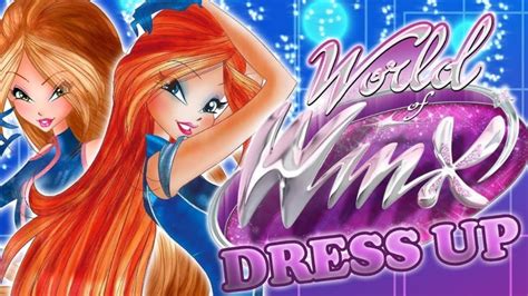 World Of Winx Dress Up Magic Glitter Youtube