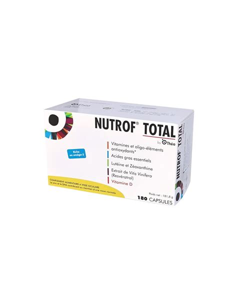 Nutrof Total 180 Capsules Archange Pharma