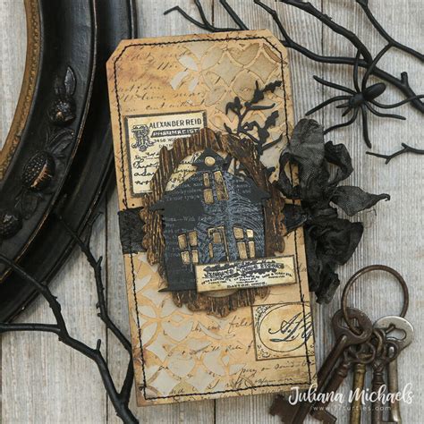 Ghost Town 2 Halloween Tag Book Project Idea