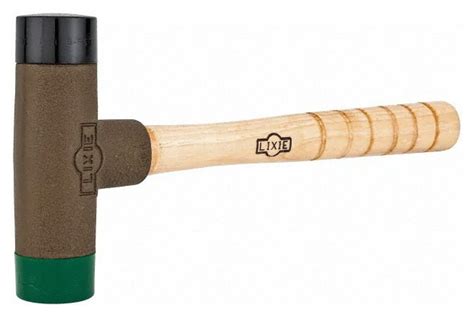 Lixie Dead Blow Mallet With Hickory Handle 150h Mh Malleable Iron Head 1 1 2 Face Diameter