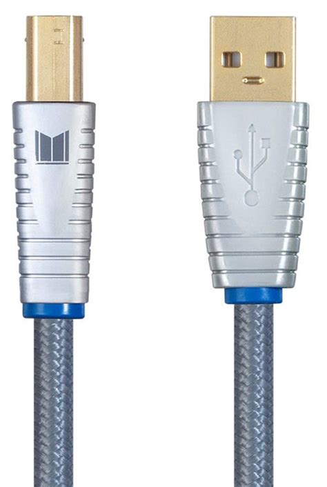 Buy Monolith USB Digital Audio Cable - USB A to USB B - 1 Meter, 22AWG, Oxygen-Free Copper, Gold ...