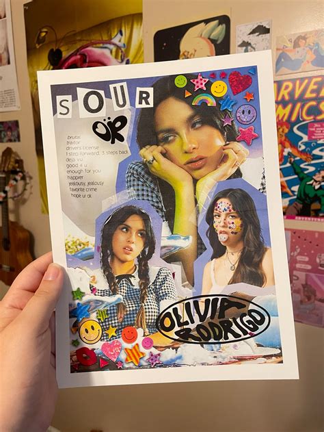 Sour Olivia Rodrigo Poster Print Etsy