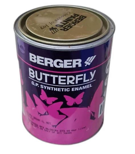 Berger Butterfly Gp Synthetic Enamel Paint At Rs Litre Berger