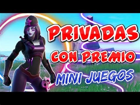 PARTIDAS PRIVADASFORTNITE En DIRECTO Con PREMIOS MINIJUEGOS