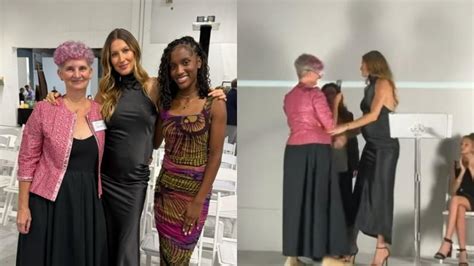 Gisele Bündchen exibe barriguinha de grávida pela primeira vez