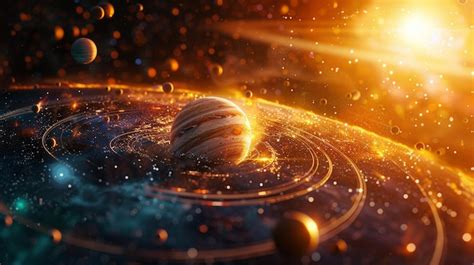 Premium Photo Cosmic Dance Of Planets In Solar System