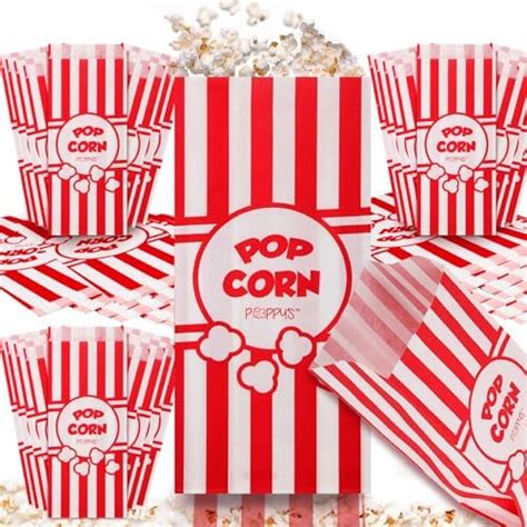 Kedudes Movie Night Popcorn Boxes For Party 20 Pack Paper Snack Buckets Movie