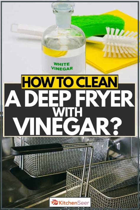 How To Clean A Deep Fryer With Vinegar? - Kitchen Seer