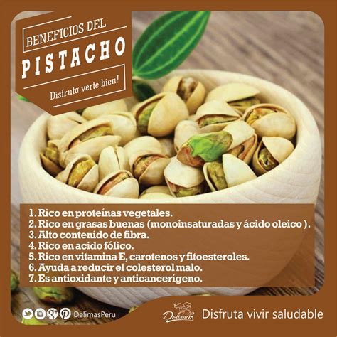 Pistachos Beneficios Un súper alimento con excelentes propiedades