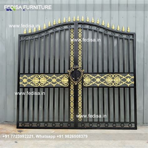 Boundary Wall Main Gate Design Modern Iron Fence Designs Fatak Ki