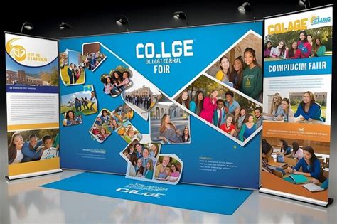 Premium Photo College Fair Booth Display