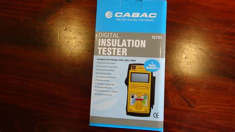 Right Packaging Toptronic T2751 Digital Insulation Voltage Insulation