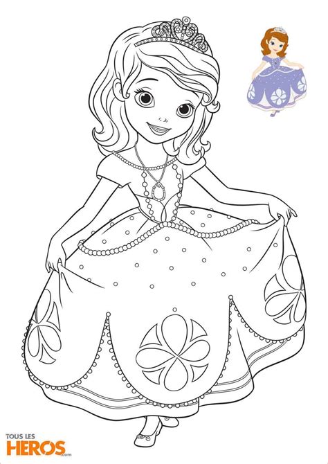 Intelligent Coloriage Sofia Collection Coloriage