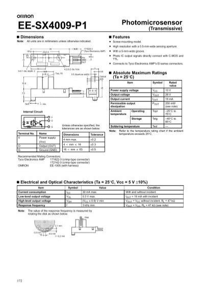 EE SX4009 P1 Omron