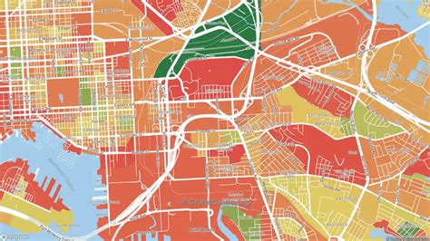 The Safest And Most Dangerous Places In Bayview Area Baltimore Md Crime Maps And Statistics