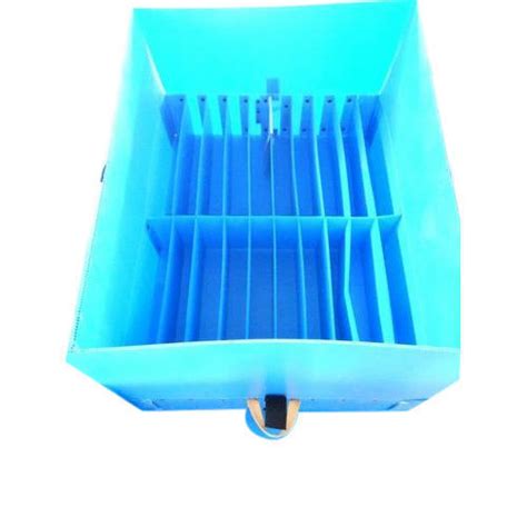 Industrial Blue Recyclable Polypropylene Pp Corrugated Boxes At Best