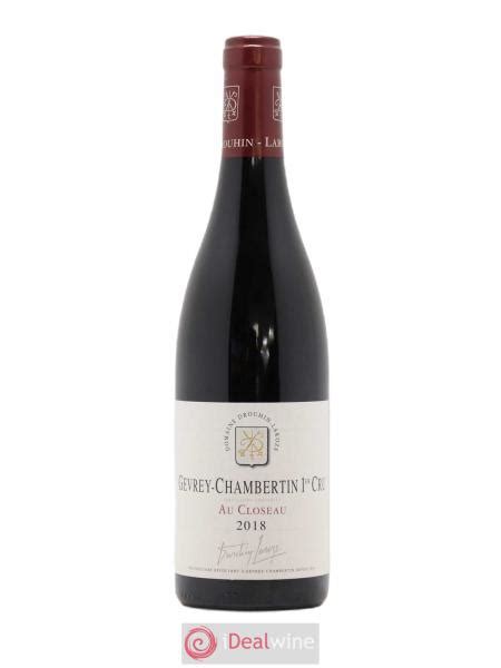 Acheter Gevrey Chambertin 1er Cru Au Closeau Domaine Drouhin Laroze