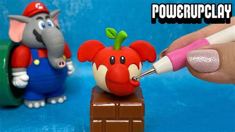 Making The Elephant Fruit From Super Mario Bros Wonder Polymer Clay