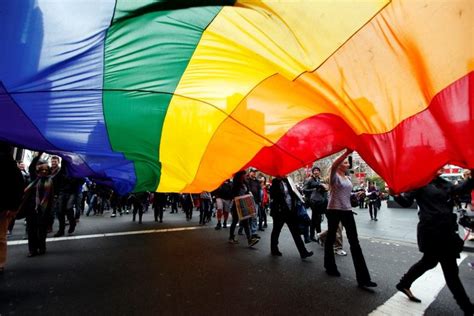 Same Sex Marriage Supporters Rally Against Public Vote In Australia