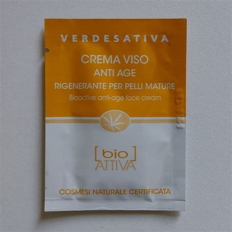 Verdesativa Crema Viso Anti Age Rigenerante Per Pelli Mature Review