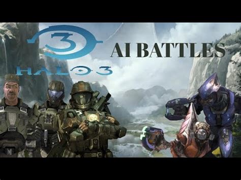 Halo Marines Vs Covenant Ai Battle Youtube