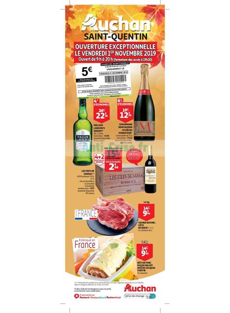 Anti Crise Fr Catalogue Auchan Local Du 01 Novembre 2019 Saint