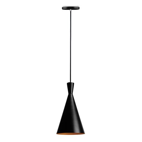 Kit Pendentes Lumin Ria Tom Dixon Preto E Cobre Alum Nio Lcg Eletro