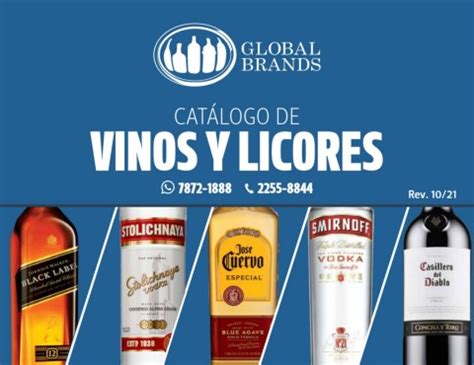 Catálogo de Licores y Vinos