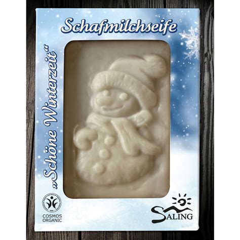 Saling Schafmilchseife Schneemann Bio Naturel De