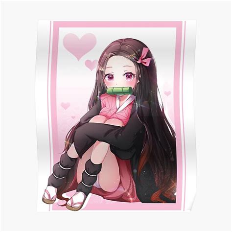 "Kimetsu no Yaiba Cute Nezuko" Poster for Sale by AnimeArtworks | Redbubble