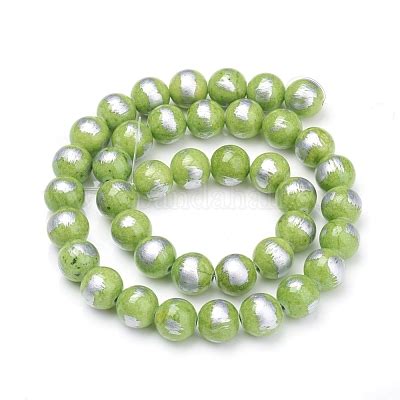 Wholesale Natural Mashan Jade Beads Strands Pandahall