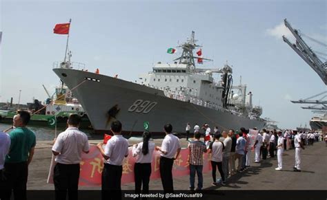 3 Chinese Warships Dock At Pakistan Port For Four Day Training Visit