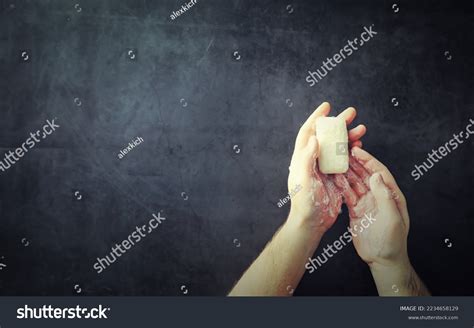 Bare Hands Soapy Foam Hand Hygiene Stock Photo Shutterstock