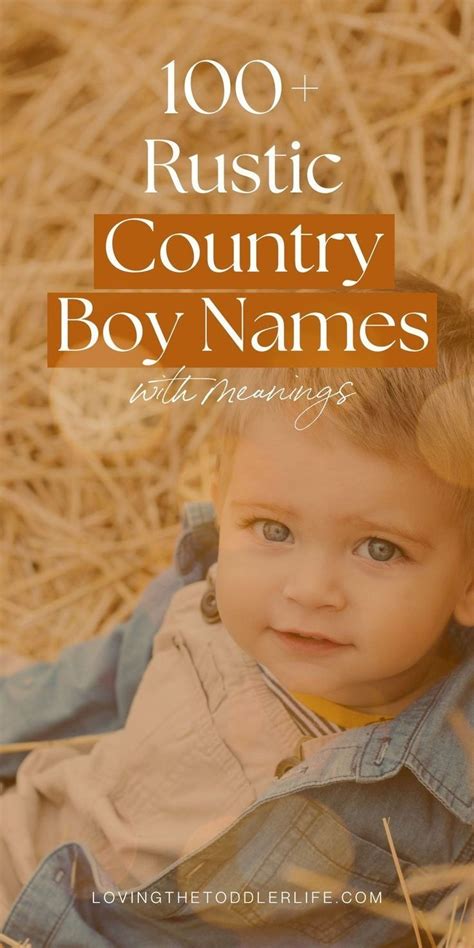 CUTEST Country Boy Names You Ll Love 2024 Cowboy Baby Names List In