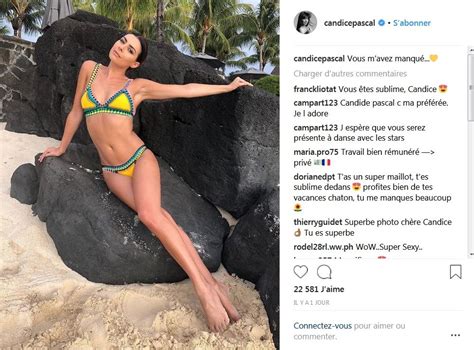 Candice Pascal Sexy En Bikini Sur Instagram