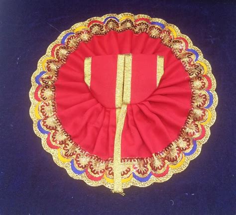 Satin Silk Laddu Gopal Poshak For Temple At Rs 10 Piece In Mathura