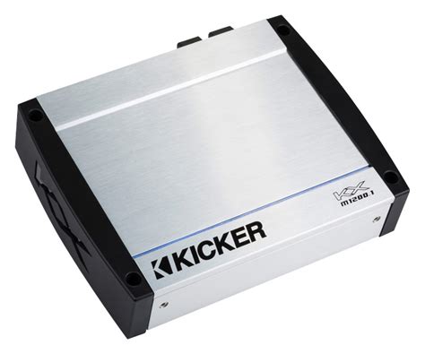 Best Buy KICKER KXM Series 1200W Class D Mono Marine Amplifier Gray