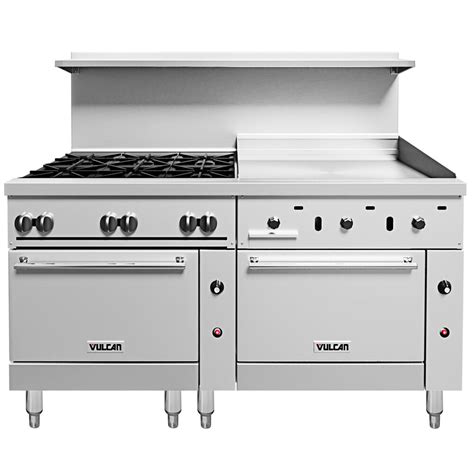 Vulcan 72sc 6b 36gt P Endurance 6 Burner 72 Liquid Propane Thermostatic Range With 36 Griddle