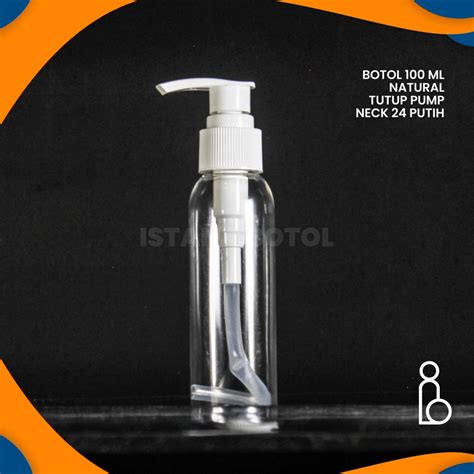 Jual Botol Pump Ml Bening Tutup Pump Putih Lotion Shopee Indonesia