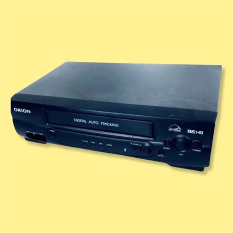 VCR PLAYER Recorder Orion Model VR313A Tested Working VHS NO