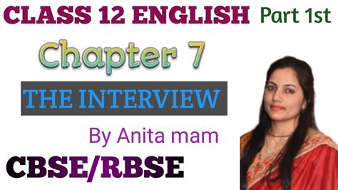 Class English Chapter Part St Fullchapter Explanation Summary