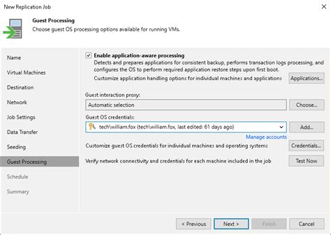 Creating Replication Jobs Veeam Cloud Connect Guide