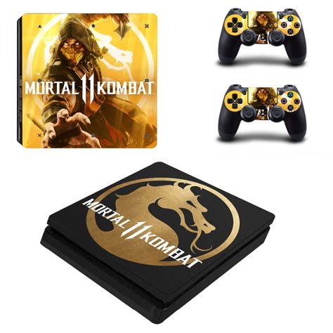 Mortal Kombat Ps Slim Skin Sticker For Playstation Console And