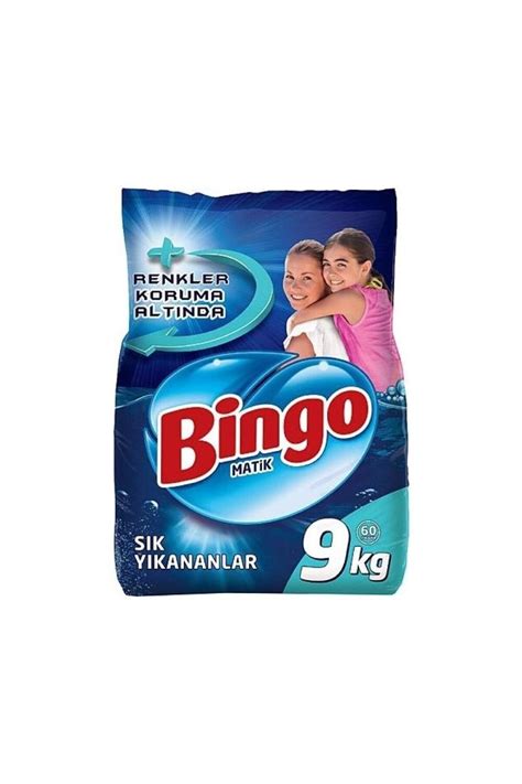 Bingoo Bingo Matik Toz Deterjan Sık Yıkanan 9 Kg Fiyatı Yorumları