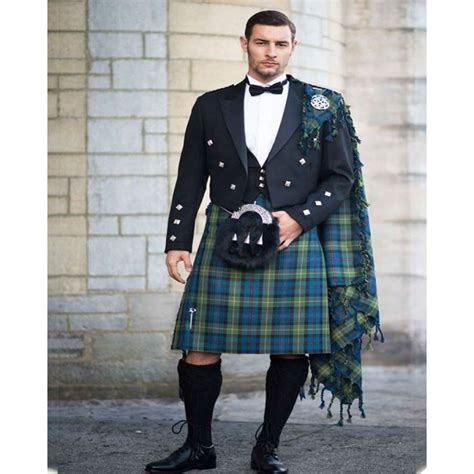 Premium Prince Charlie Kilt Outfit F R Herren Nach Ma Schottischer